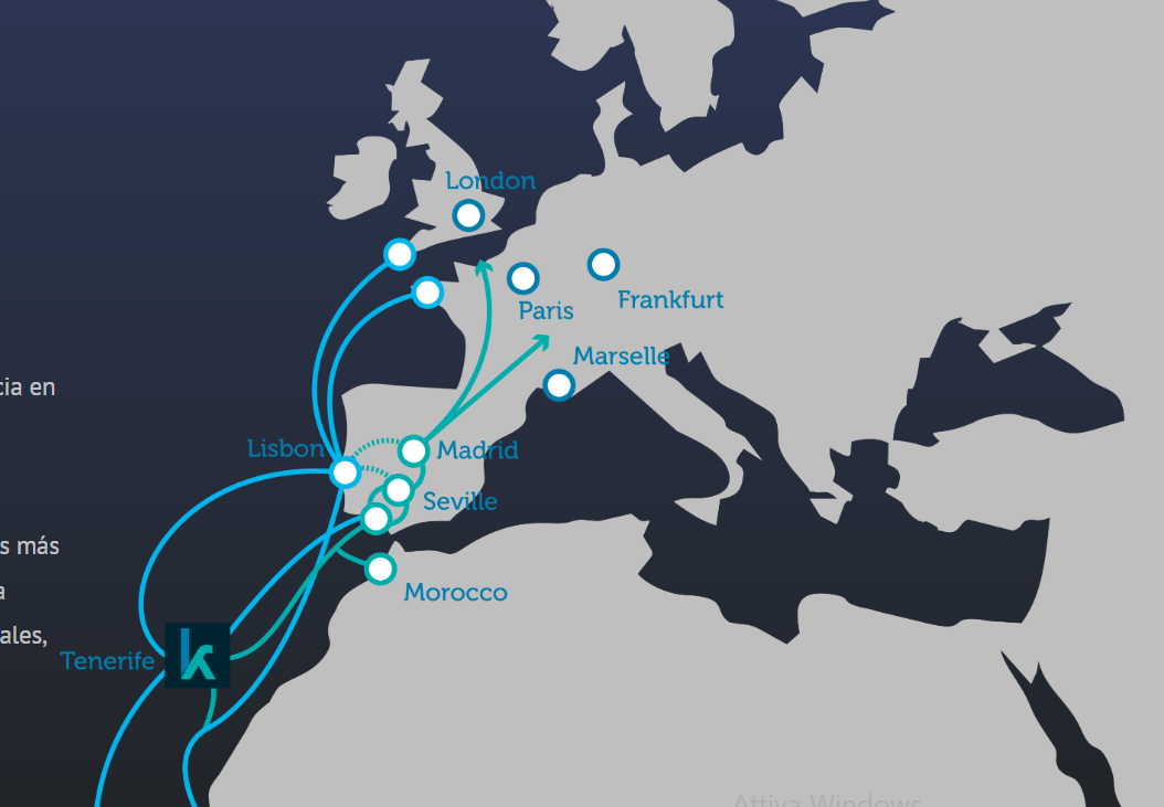 Migliorare la capacità di rete nell’arcipelago canario