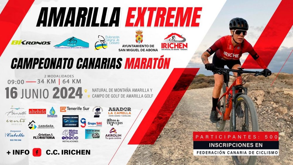 San Miguel de Abona, 16 giugno nuova edizione Amarilla Extreme evento MTB
