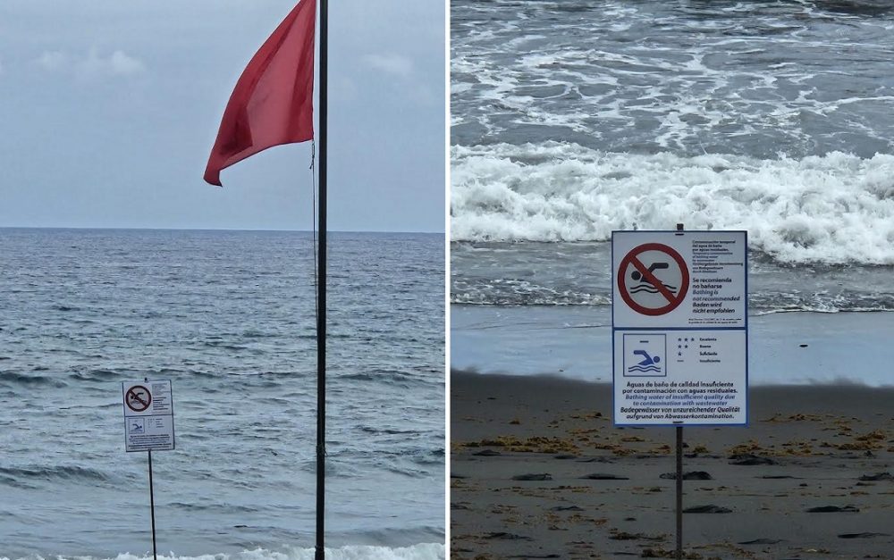 Puerto de la Cruz. Le acque di Playa Jardín sono notevolmente migliorate