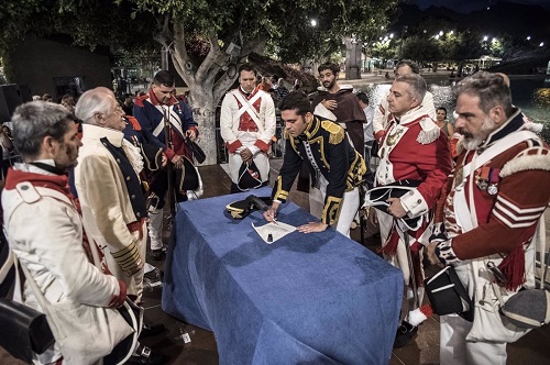 Santa Cruz de Tenerife. Rievocazione storica "Gesta del 25 de Julio"