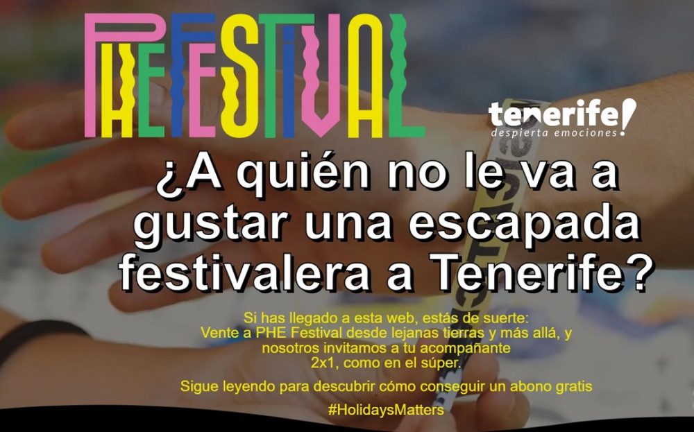 Puerto de la Cruz. PHE Festival con oltre 20 ore di musica dal vivo