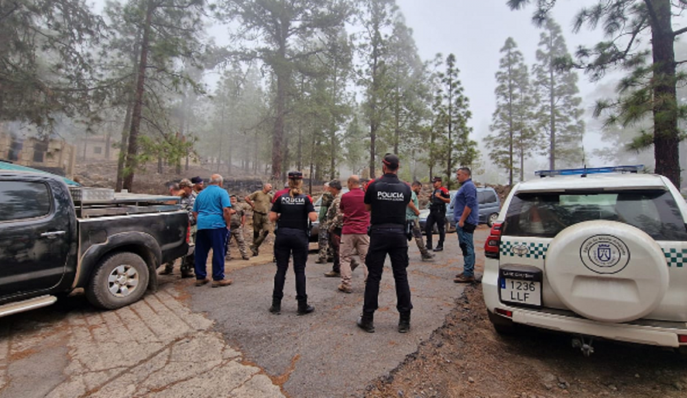 Ispezione e controllo sulla caccia al muflone a Tenerife