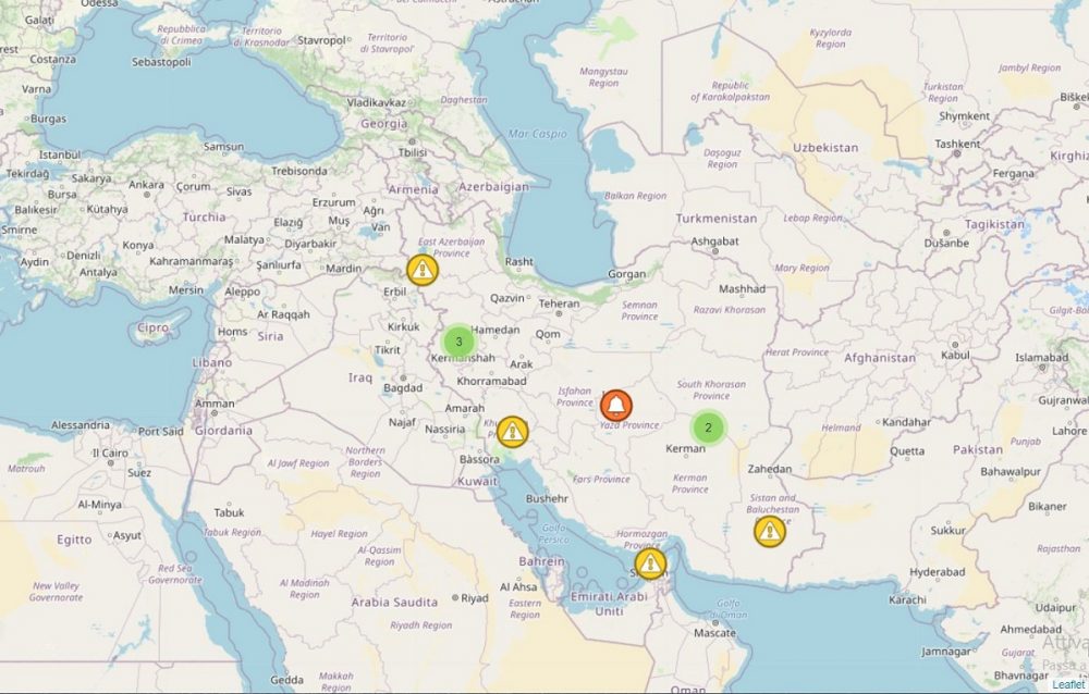 Farnesina aggiornamento. IRAN: Situazione di sicurezza