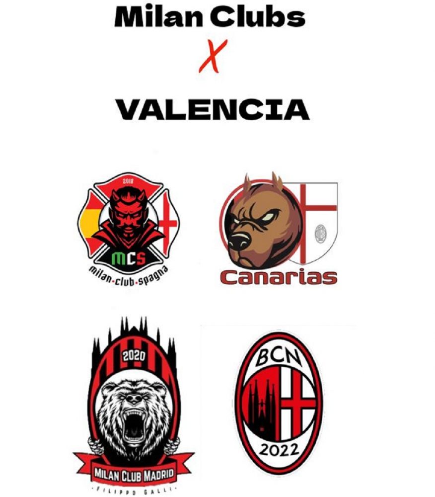 RACCOLTA AIUTI Milan Clubs uniti per la Comunità Valenciana