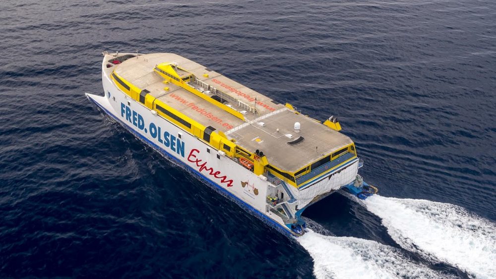 Fred. Olsen Express apre la rotta da Los Cristianos a El Hierro