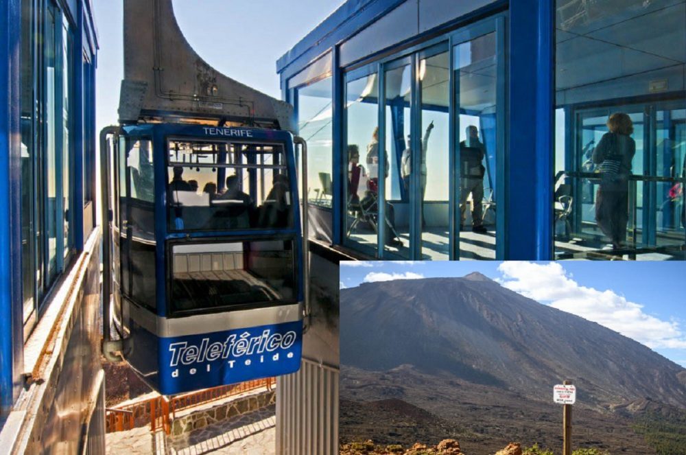 Intrappolate 77 persone nella stazione teleferica del Teide