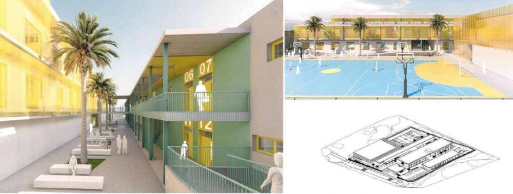 San Miguel de Abona. Nuovo istituto scolastico a Llano del Camello