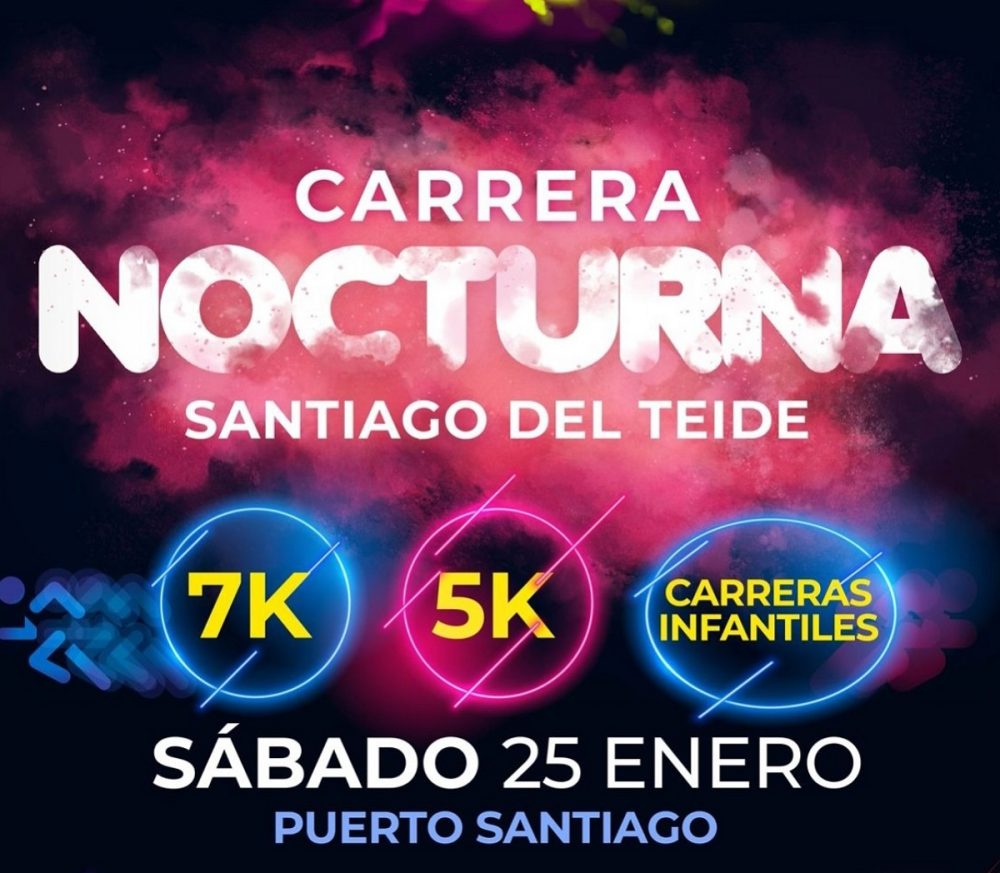XII edizione della Corsa notturna di Santiago del Teide