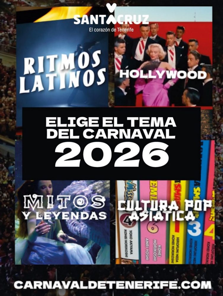 Santa Cruz apre il voto popolare sul tema del Carnevale 2026