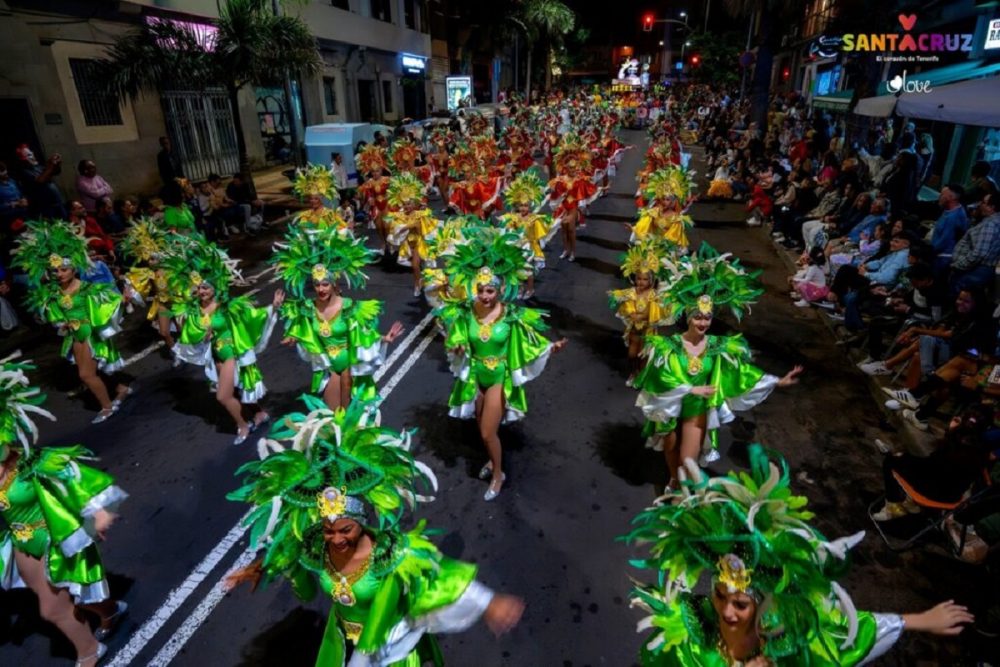 Questo venerdì si svolgerà la sfilata del Carnevale 2025 di Santa Cruz de Tenerife