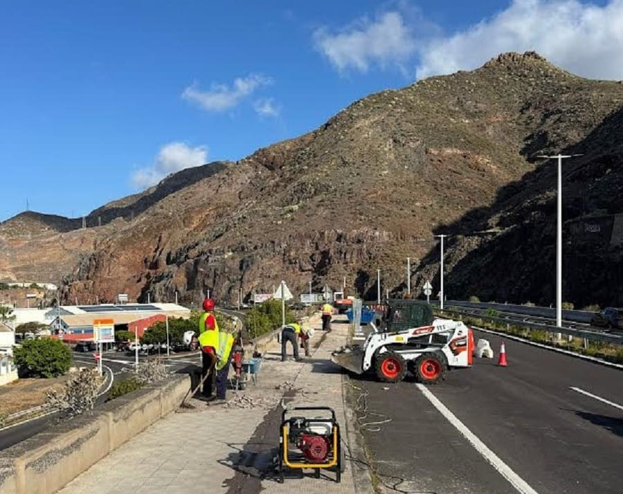 Procedono i lavori del piano Discarica Zero tra San Andrés e María Jiménez