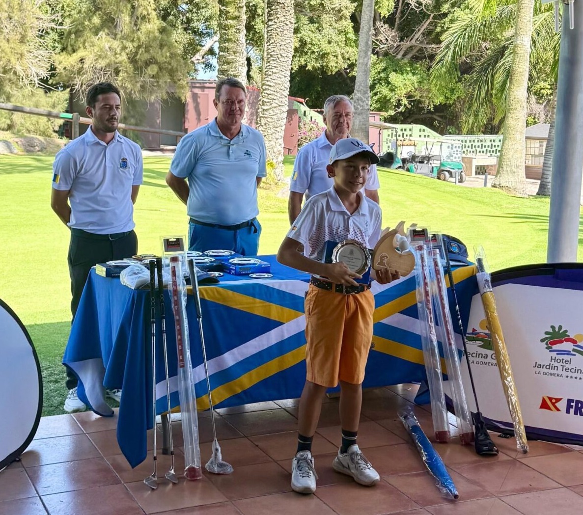 Grande trionfo per il giovane golfista Leo Calasanzio Borsellino, campione delle Isole Canarie