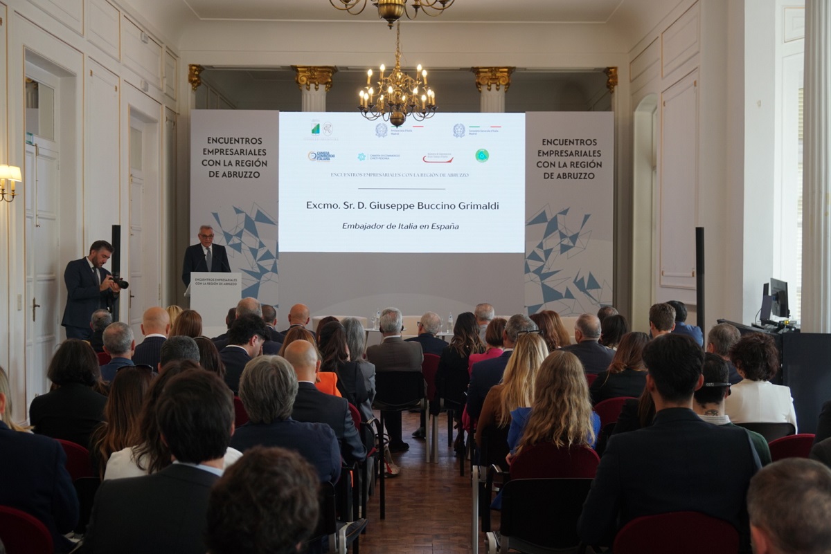 Madrid. Evento di apertura degli “incontri imprenditoriali” Abruzzo-Spagna