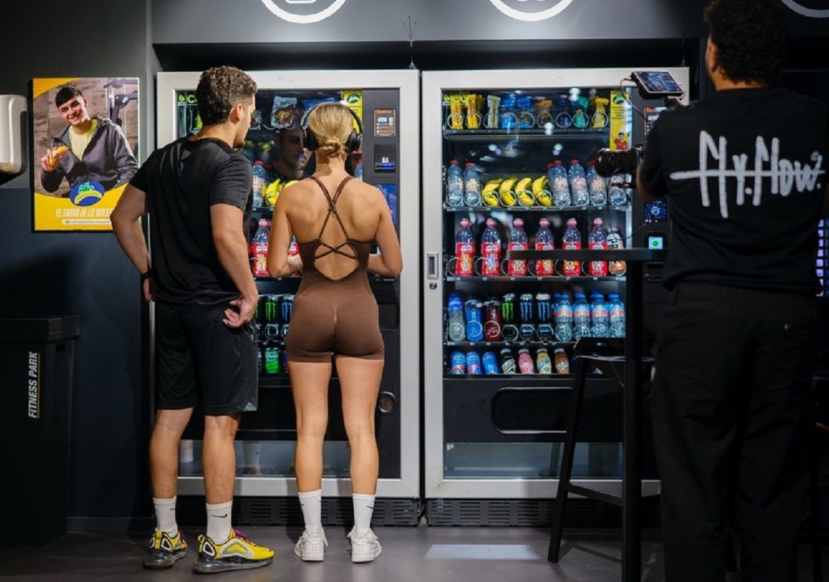 Le banane delle Canarie arrivano nelle palestre con i distributori automatici di prodotti salutari