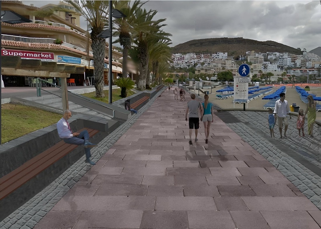 Tenerife: al via la ristrutturazione del lungomare di Las Vistas ad Arona