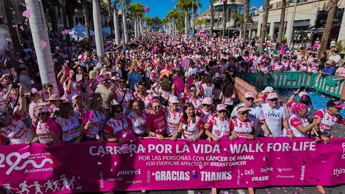 La “Carrera por la Vida” batte il record di donazioni e presenza