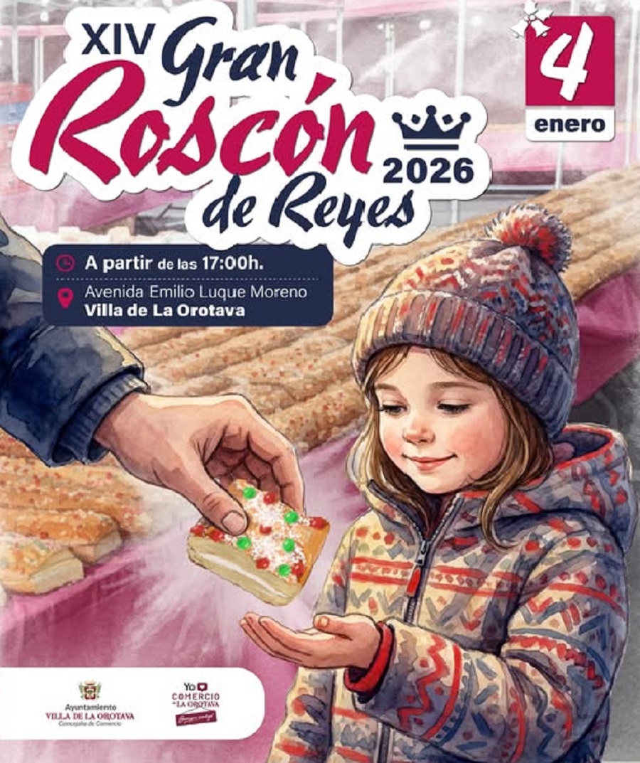 La Orotava. Per la festa dei Re Magi una nuova edizione del Gran Roscón de Reyes