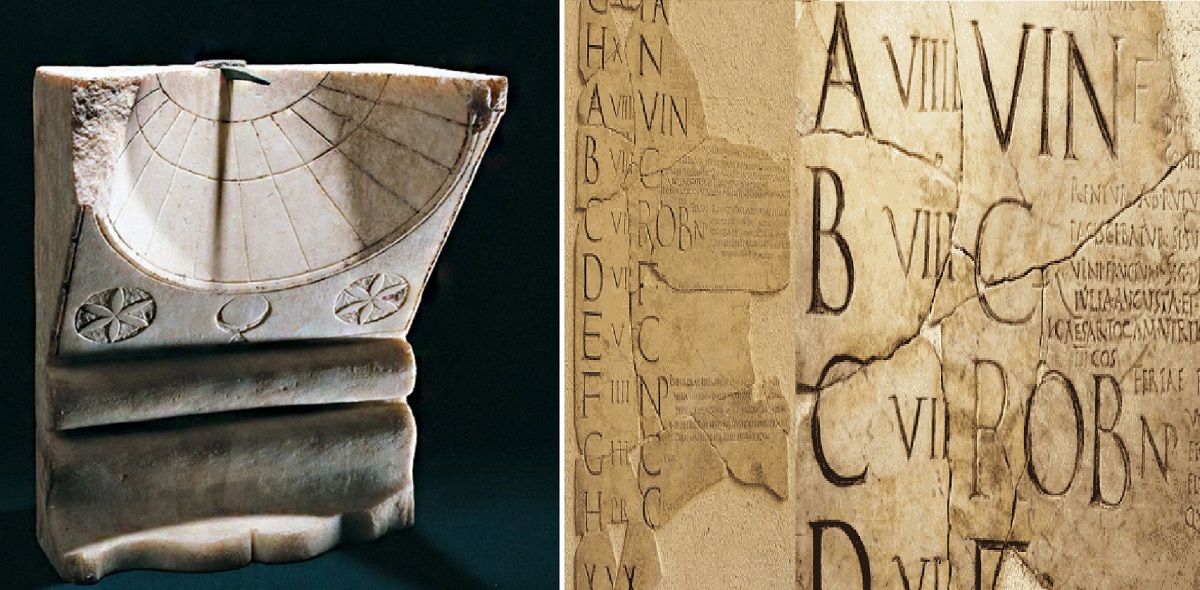 Al “TEMPO” DEI ROMANI Il calendario romano e la suddivisione del tempo