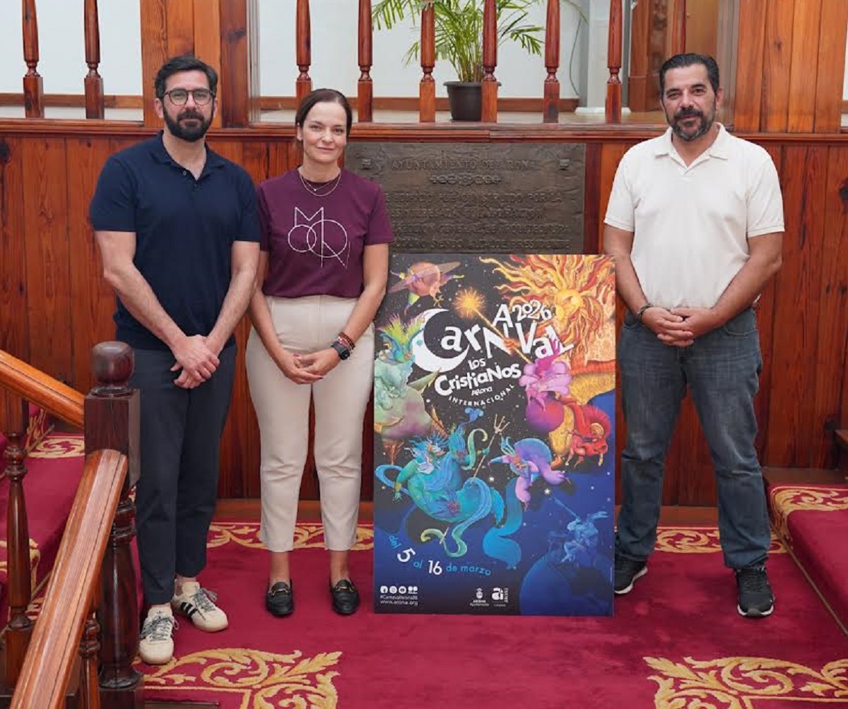 Il Carnevale Internazionale di Los Cristianos 2026 ha il suo manifesto ufficiale