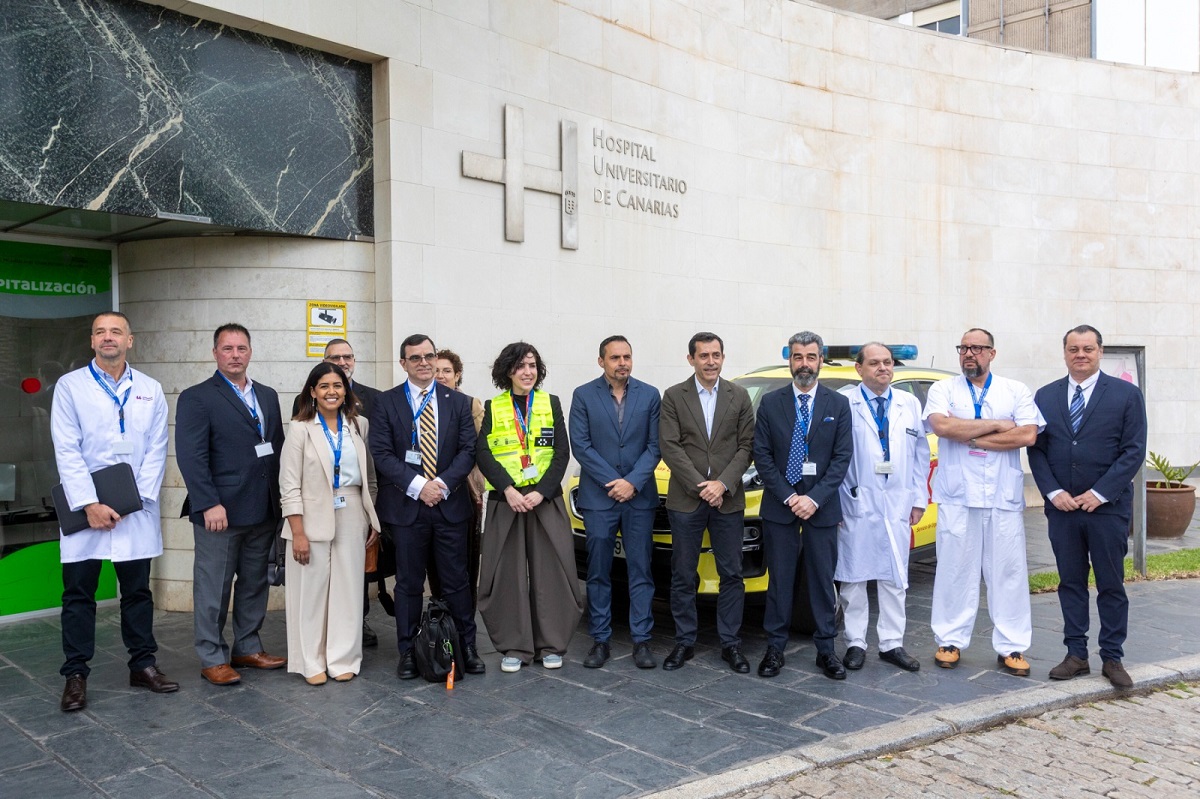 Una delegazione della NASA visita i complessi ospedalieri universitari di Tenerife