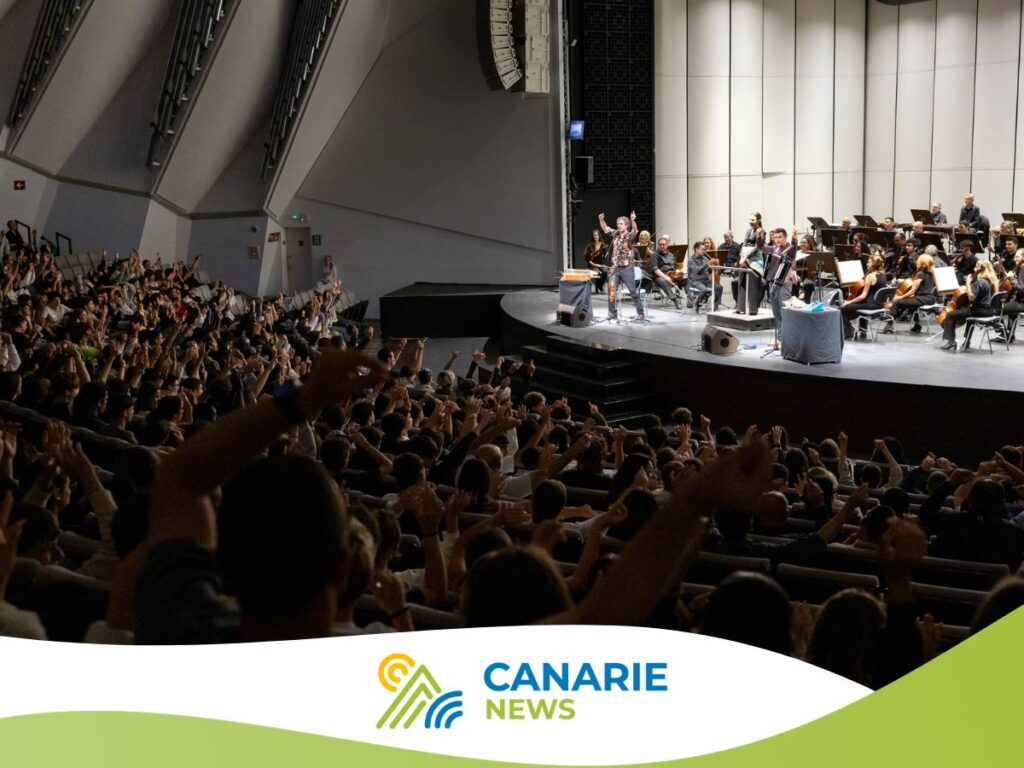 Quasi 2.700 studenti scoprono strumenti musicali insoliti con “Fetén Sinfónico” all’Auditorio di Tenerife