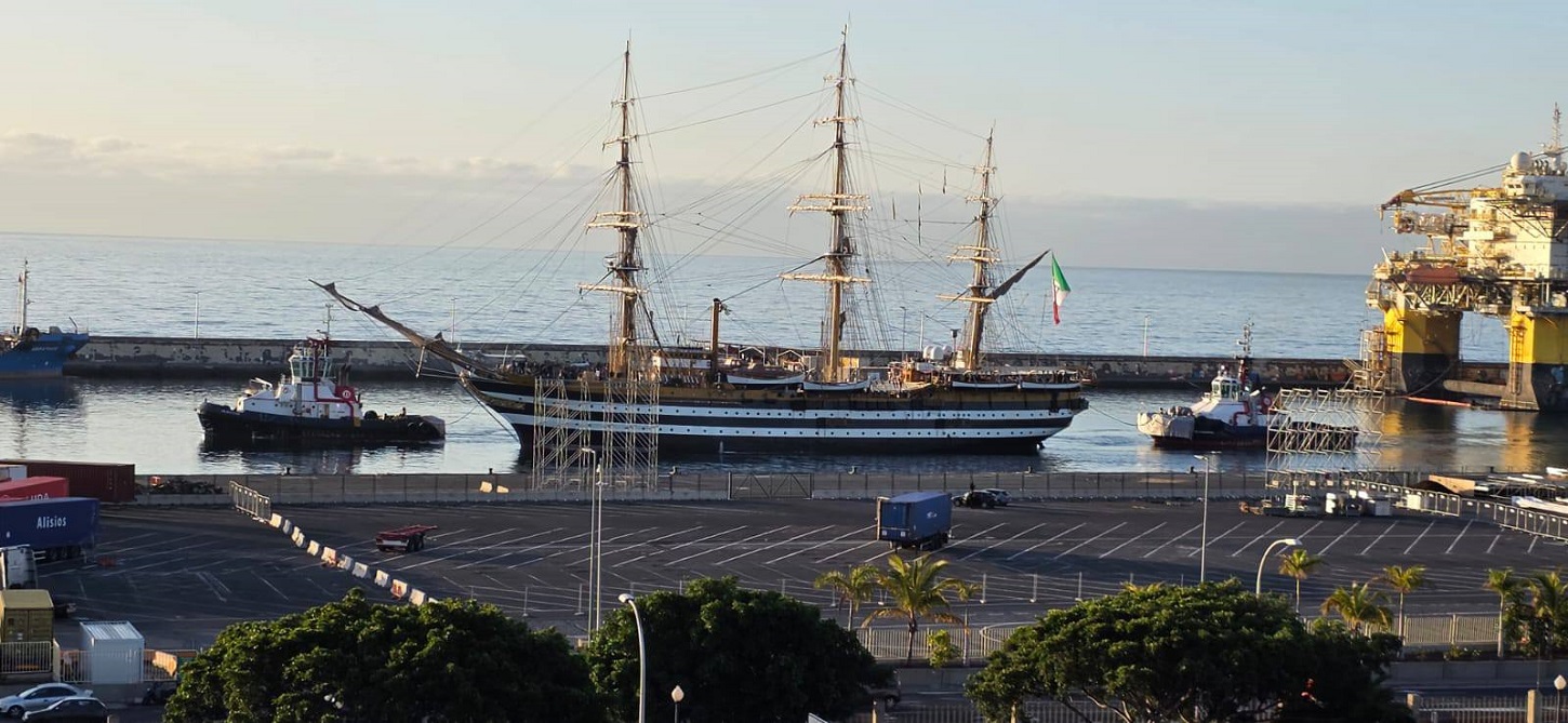 La leggendaria Amerigo Vespucci, la Signora dei Mari torna a solcare l’Atlantico