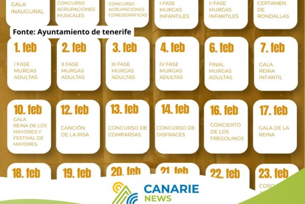 Santa Cruz presenta il programma ufficiale del Carnevale 2027