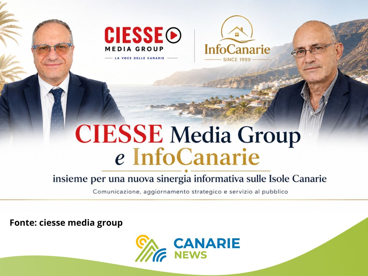 CIESSE Media Group e InfoCanarie insieme per una nuova sinergia informativa sulle Isole Canarie