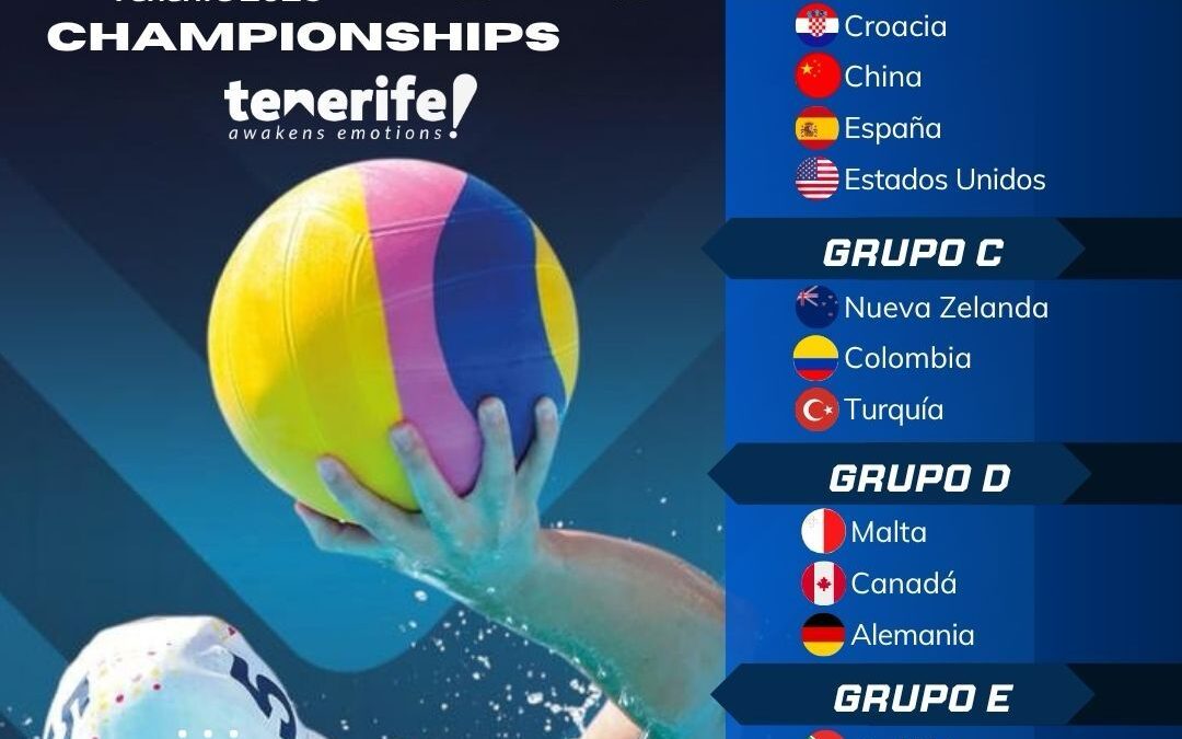 Lope Afonso: “El Campeonato del Mundo U18 femenino de waterpolo es una oportunidad magnífica para seguir posicionando a Tenerife como un referente deportivo”