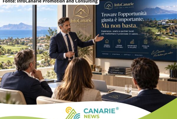 Società immobiliare alle Canarie: