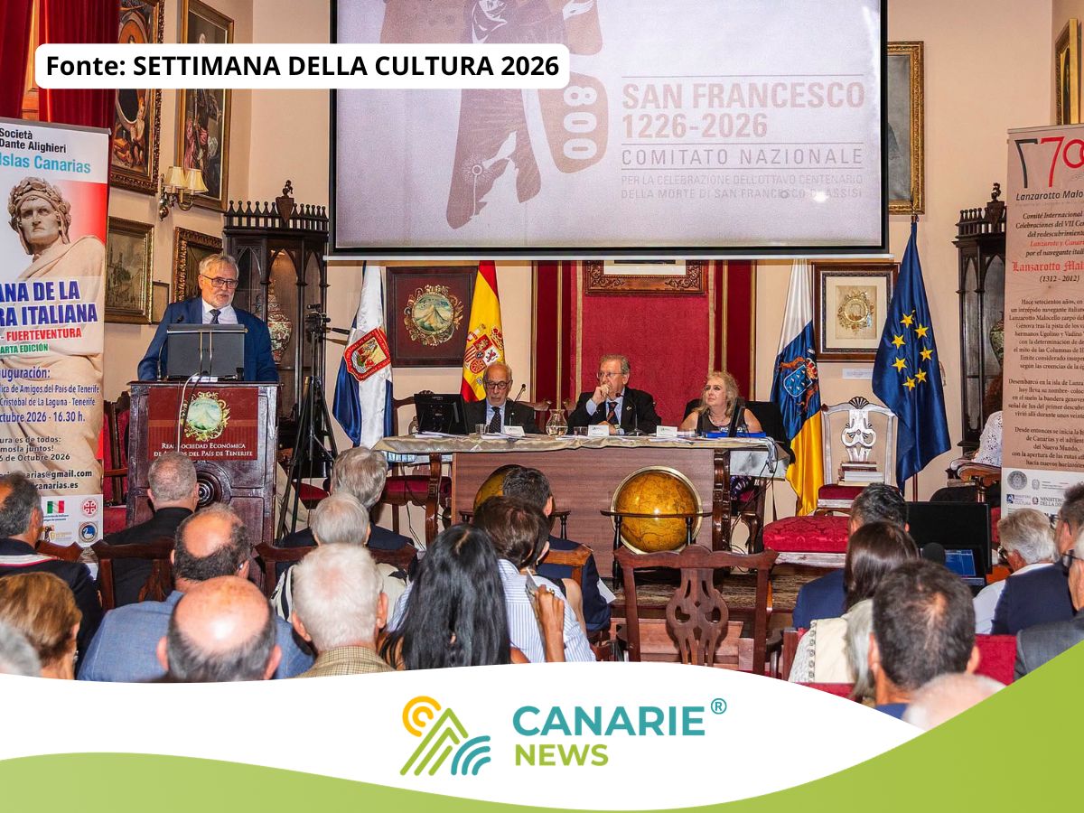 Eminenti accademici e rilevanza globale: la cultura italiana affascina le Isole Canarie tra rivelazioni storiche e memoria missionaria francescana.
